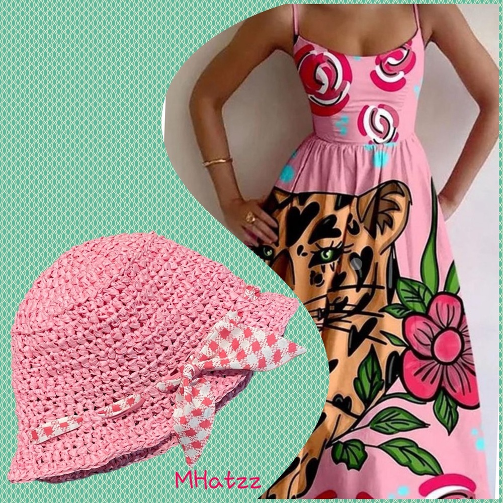 Pink Crochet Hat